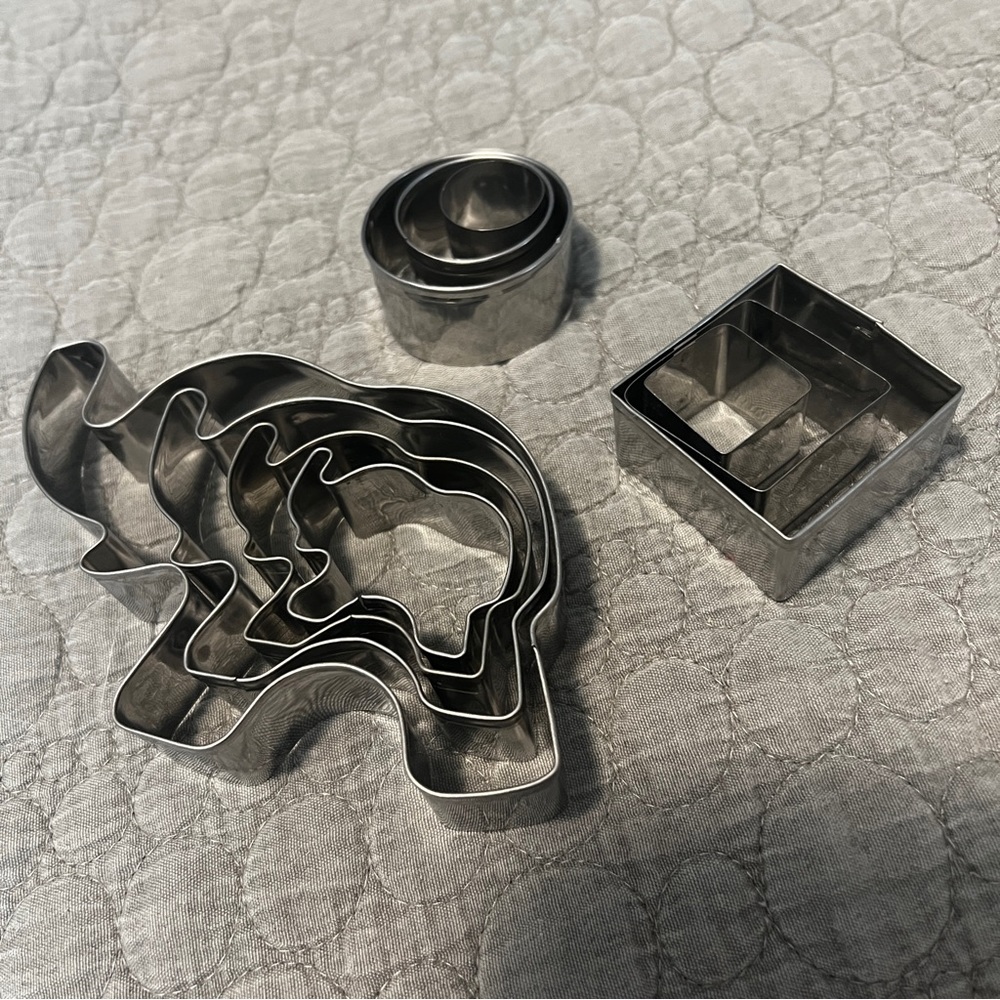 Cutters for cookies or crafts